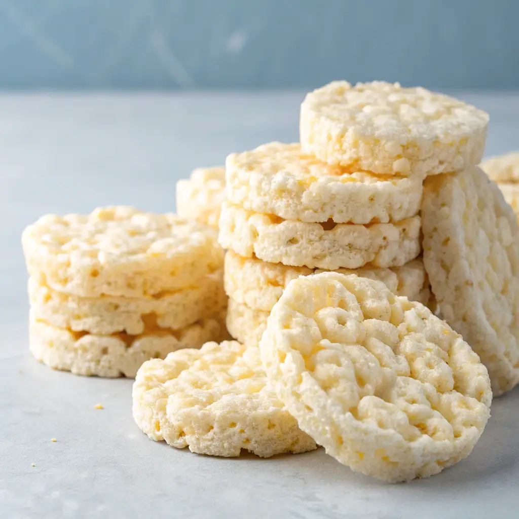 A bowl of Alpine Roots Millet Puffs, showcasing their light and crunchy texture.