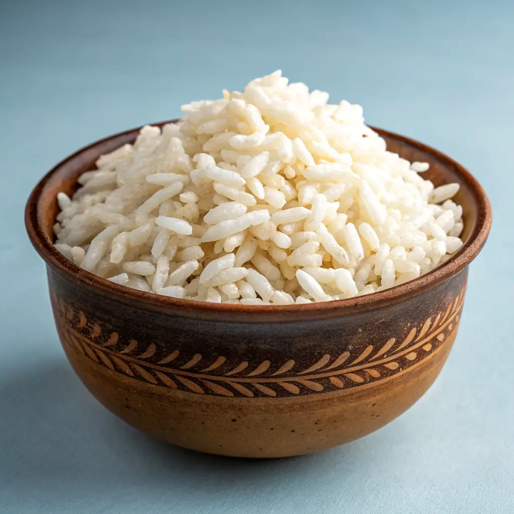 A bowl of Alpine Roots millet puffs, emphasizing their light and crunchy texture.
